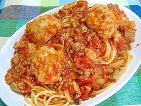 有名アニメ映画の味を再現!ミートボールスパゲティ